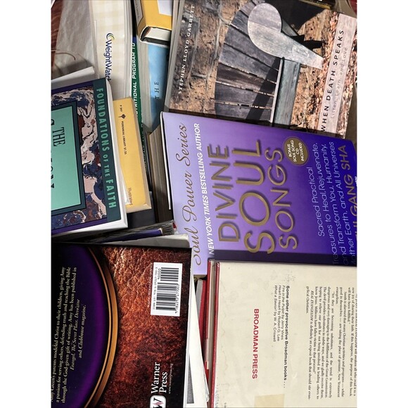 Lot of 10 Pounds LB Christian Prayer Bible Jesus Theology Story Book RANDOM*MIX - Picture 3 of 5